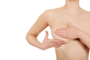 kadını muayene meme.