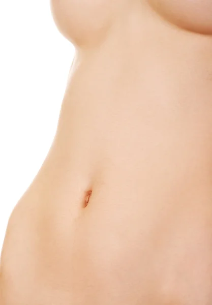 Beautiful womans belly. — Stock Photo, Image