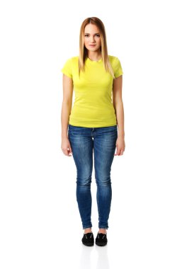 Genç casual öğrenci.