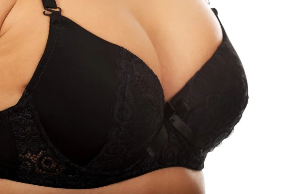 Donne seno in reggiseno . — Foto Stock