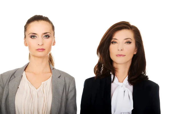 Two women wearing office outfits. — Stock Photo, Image