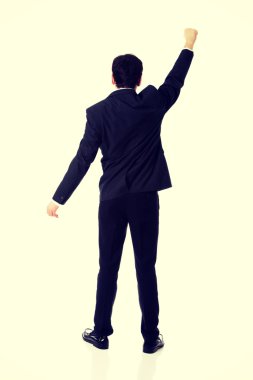 genç işadamı Kopyala yer tutan.