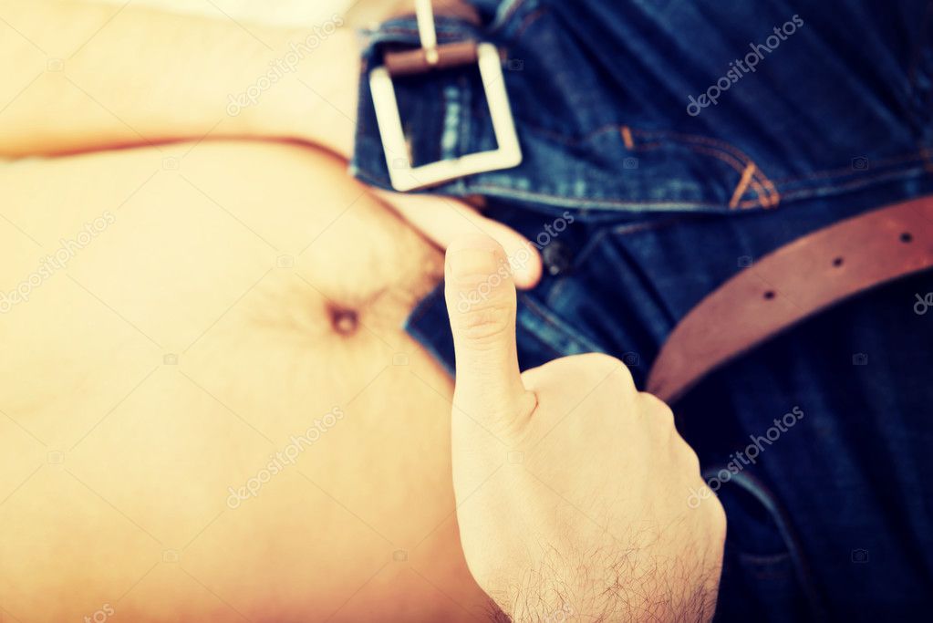 Playful male hand in panties. Stock Photo by ©piotr_marcinski 75685203