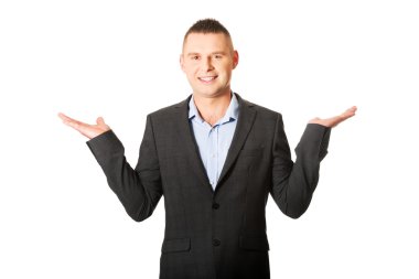 işadamı ile iki eli boş