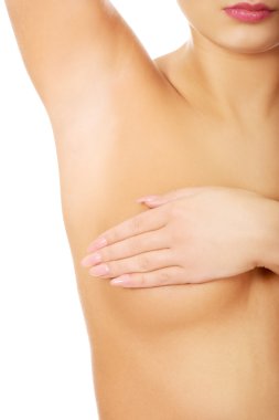 kadını muayene meme.