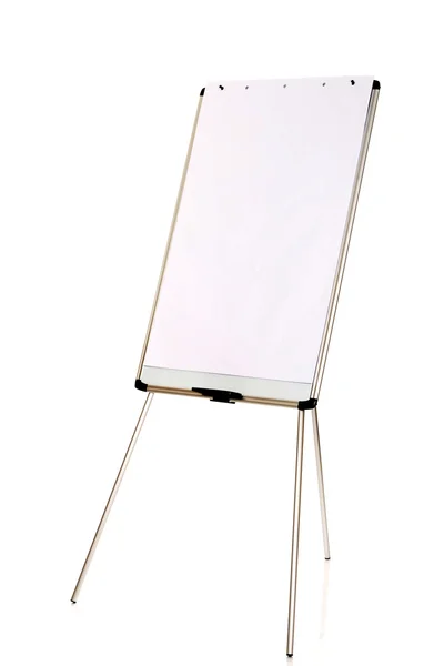 Flip chart em pé no chão — Fotografia de Stock