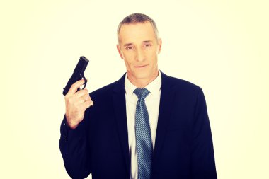 Ciddi mafya acentesiyle tabanca