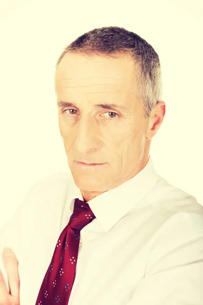 Portrait of serious mature businessman — Stock Photo, Image