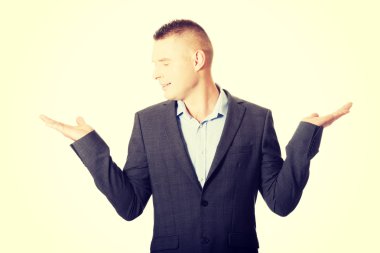 işadamı ile iki eli boş