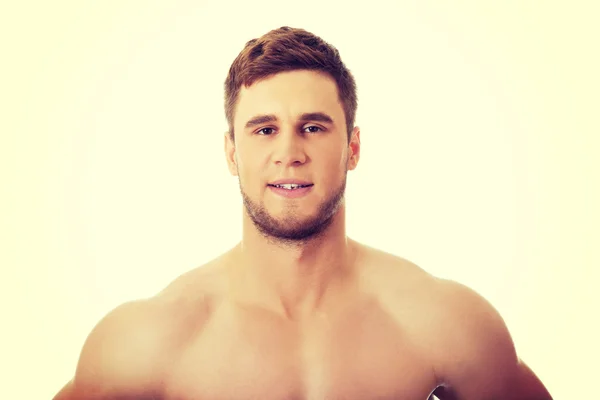 Sexy muscular man. — Stock Photo, Image