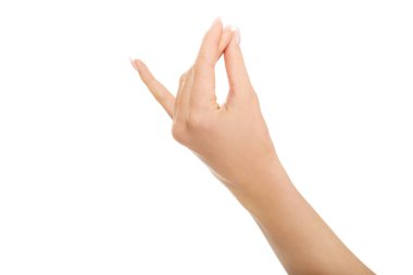 Yoga işaret yapma el