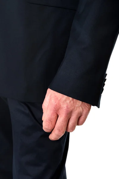 Close up of businessman hand — Stock Photo, Image