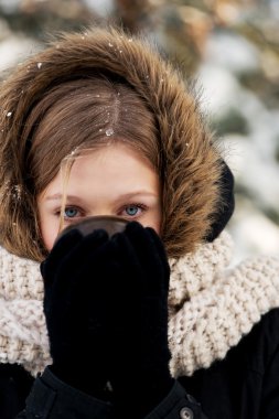 sıcak iç içme içmek kadın
