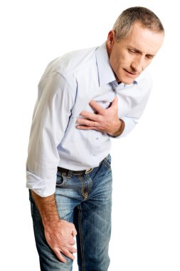 Kalp hastalığı olan olgun adam