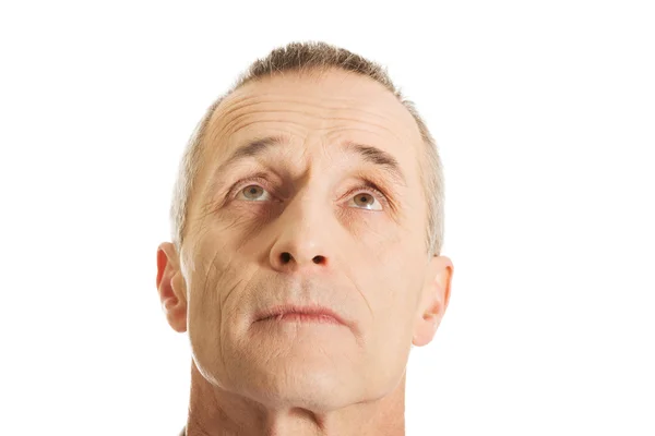 Man looking up — Stock Photo, Image