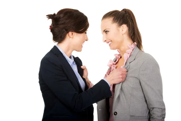 Two angry businesswomans. — Stock Photo, Image