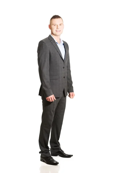 Confident businessman looking at camera — Stock Photo, Image