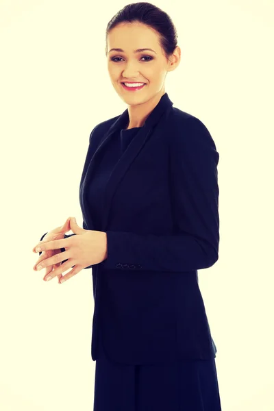 Beautiful businesswoman in formal suit. — Stock Photo, Image