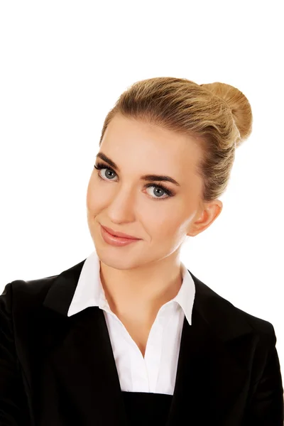 Smile young businesswoman — Stock Photo, Image