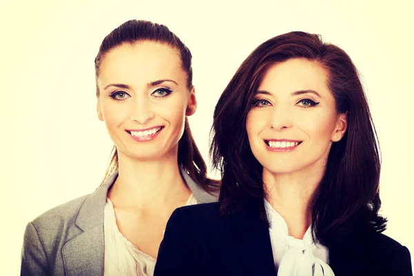 Due donne che indossano abiti da ufficio . — Foto Stock
