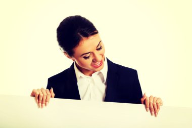 İşkadını iş takım elbiseli