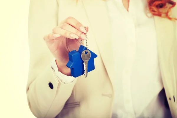 Businesswoman in business suit — Stock Photo, Image