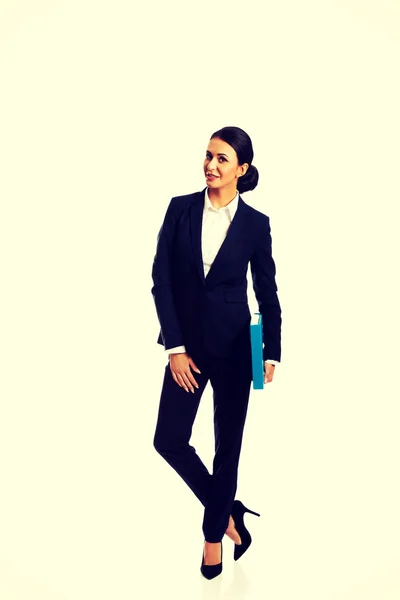 Businesswoman in business suit — Stock Photo, Image