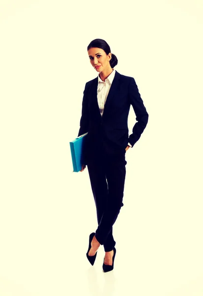 Mujer de negocios en traje de negocios —  Fotos de Stock