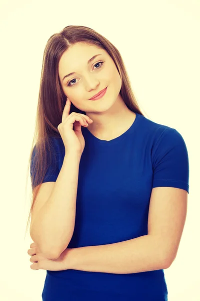 Hermosa joven adolescente . — Foto de Stock