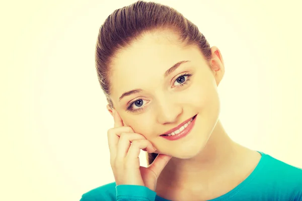 Schöne junge Teenager-Frau. — Stockfoto