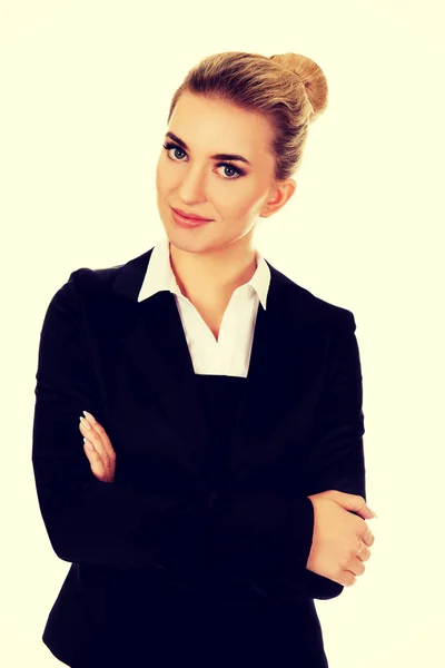 Smile young businesswoman — Stock Photo, Image