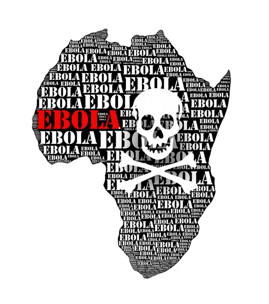 Африканський крововилив лихоманки Ебола — стокове фото
