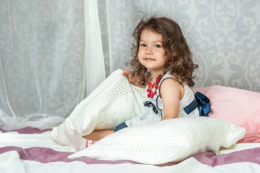 Küçük tatlı kız.