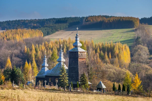 Orthodoxe kerk in Leszczyny, Polen — Stockfoto