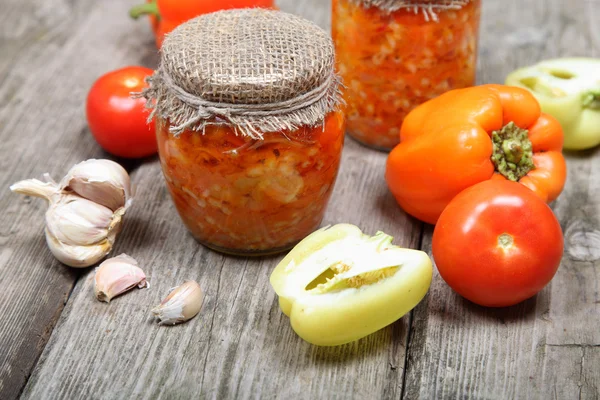 Produtos hortícolas de conserva — Fotografia de Stock