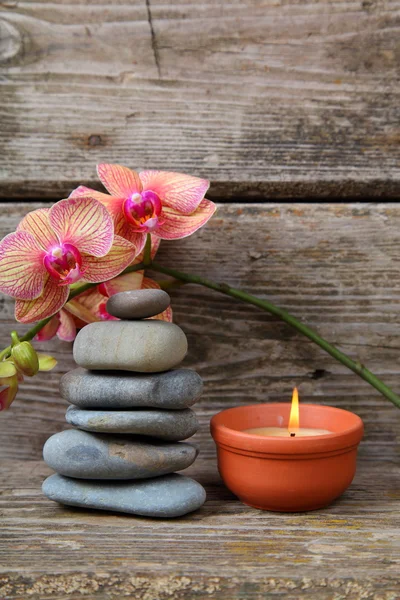 Aromatherapie Wellness Set. — Stockfoto