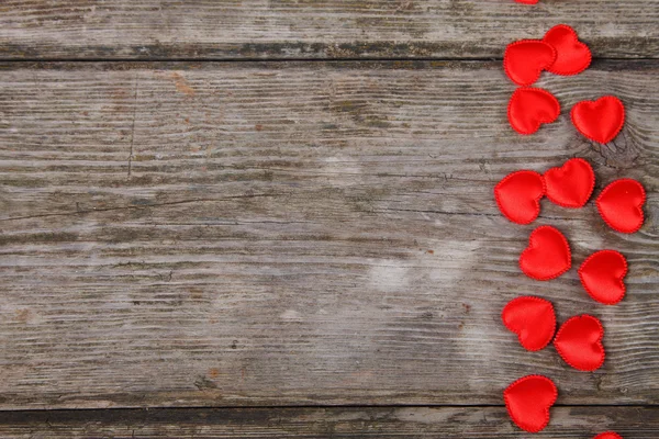 Cuori rossi piccoli — Foto Stock