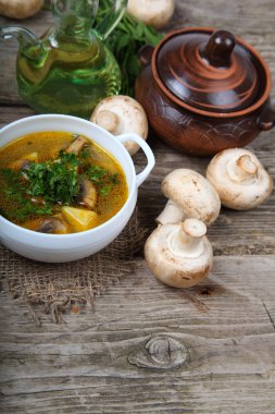 mantar çorbası  