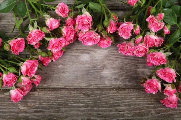 Ramo de rosas rosadas — Foto de Stock