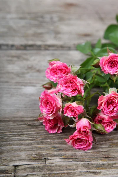 Strauß rosa Rosen — Stockfoto