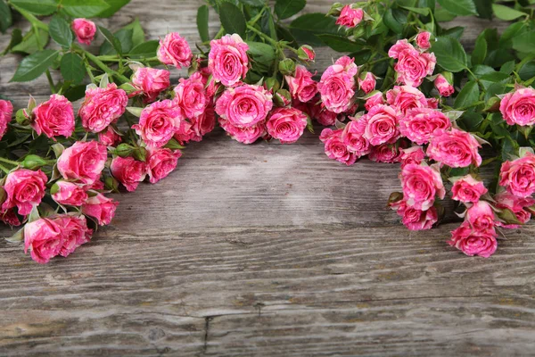 Strauß rosa Rosen — Stockfoto