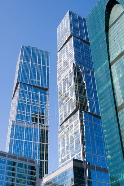 Skyscrapers. Modern cityscape. — Stock Photo, Image