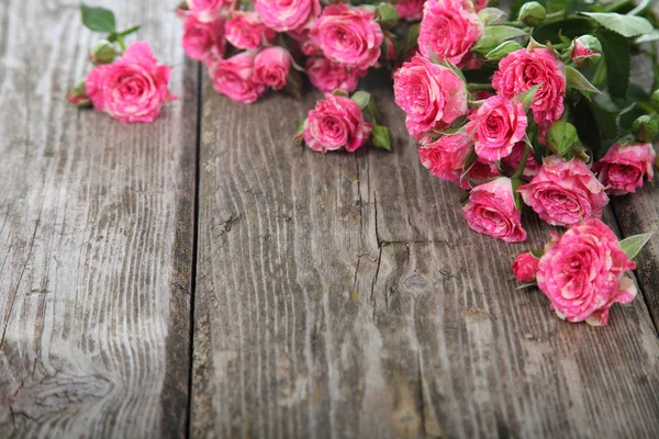 Strauß rosa Rosen — Stockfoto