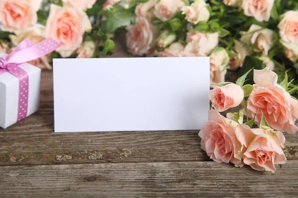 Bouquet of pink roses — Stock Photo, Image