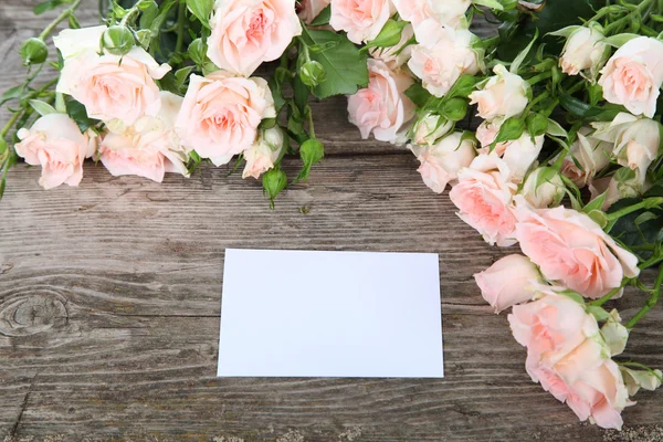 Bouquet of pink roses — Stock Photo, Image