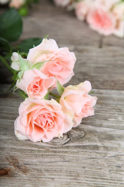 Strauß rosa Rosen — Stockfoto