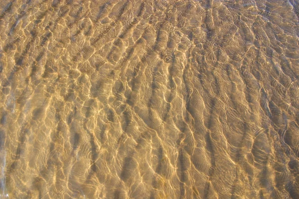 Sandy river bottom — Stock Photo, Image