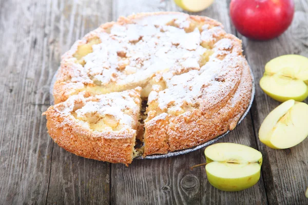 Apfelkuchen — Stockfoto