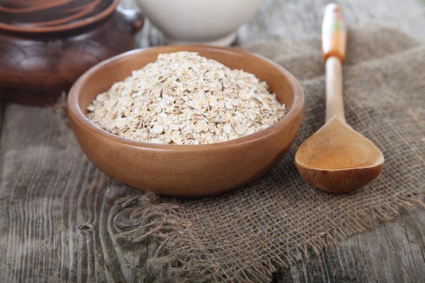 Oat flakes — Stock Photo, Image