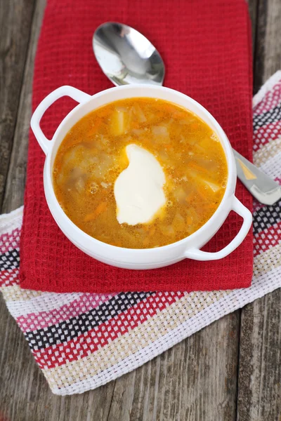 Sopa de col — Foto de Stock